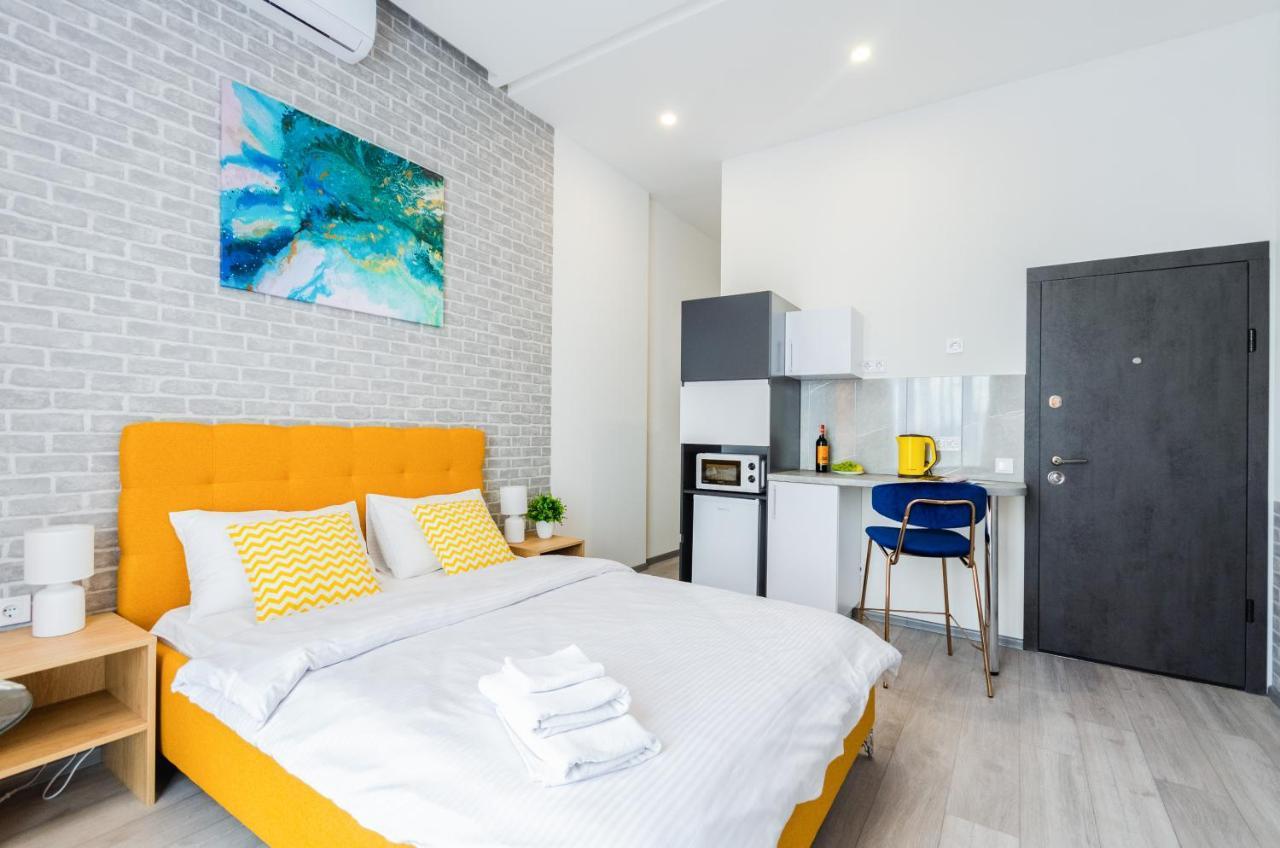 View Smart Apartment Kvartet Railway Station 4D Kiev Exterior foto